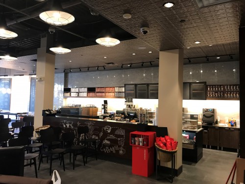 UCONN Waterbury Starbucks Interior Fit Out